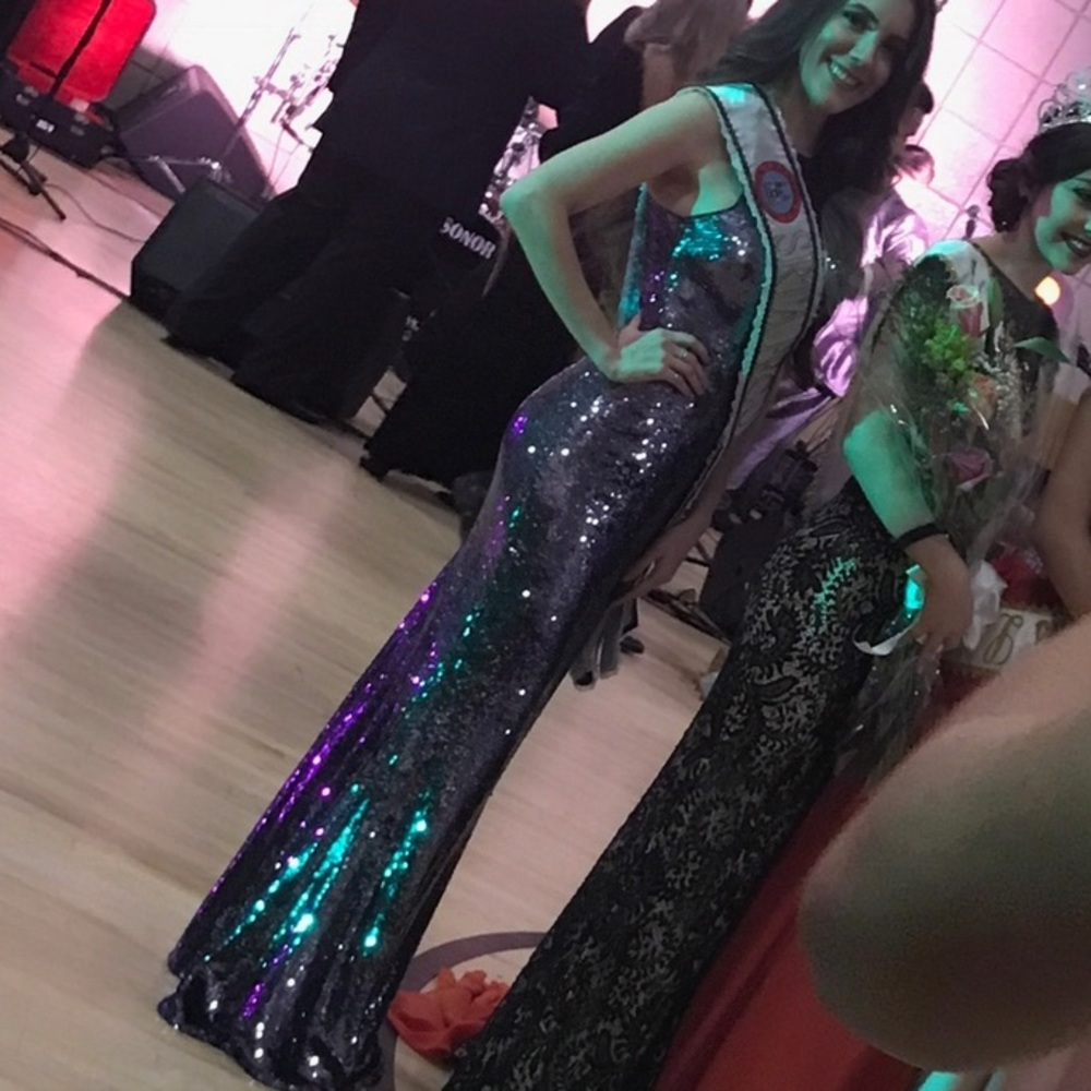 Sequin gown